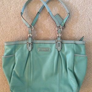Coach purse with matching wallet